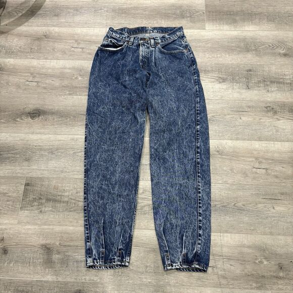 Vtg Levi’s 560 Orange Tab Acid Wash Jeans 30x30 Made in USA 40560-0210 Tapered - Picture 5 of 11